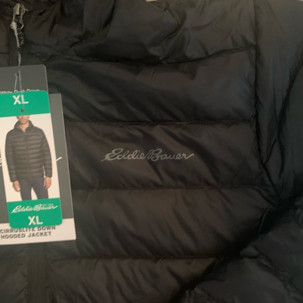 Eddie Bauer Cirruslite Down Hooded Jacket - Picture 3 of 7